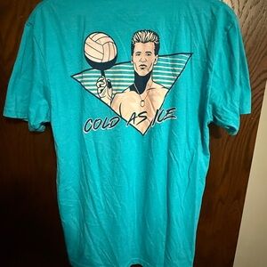RSVLTS Top Gun Ice Man Men's Shirt - Teal